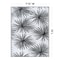World Rug Gallery Floral Tropical Reversible Recycled Plastic 7'10'' X 10' Black Outdoor Rug 6075BLACK8X10 - alternate 7